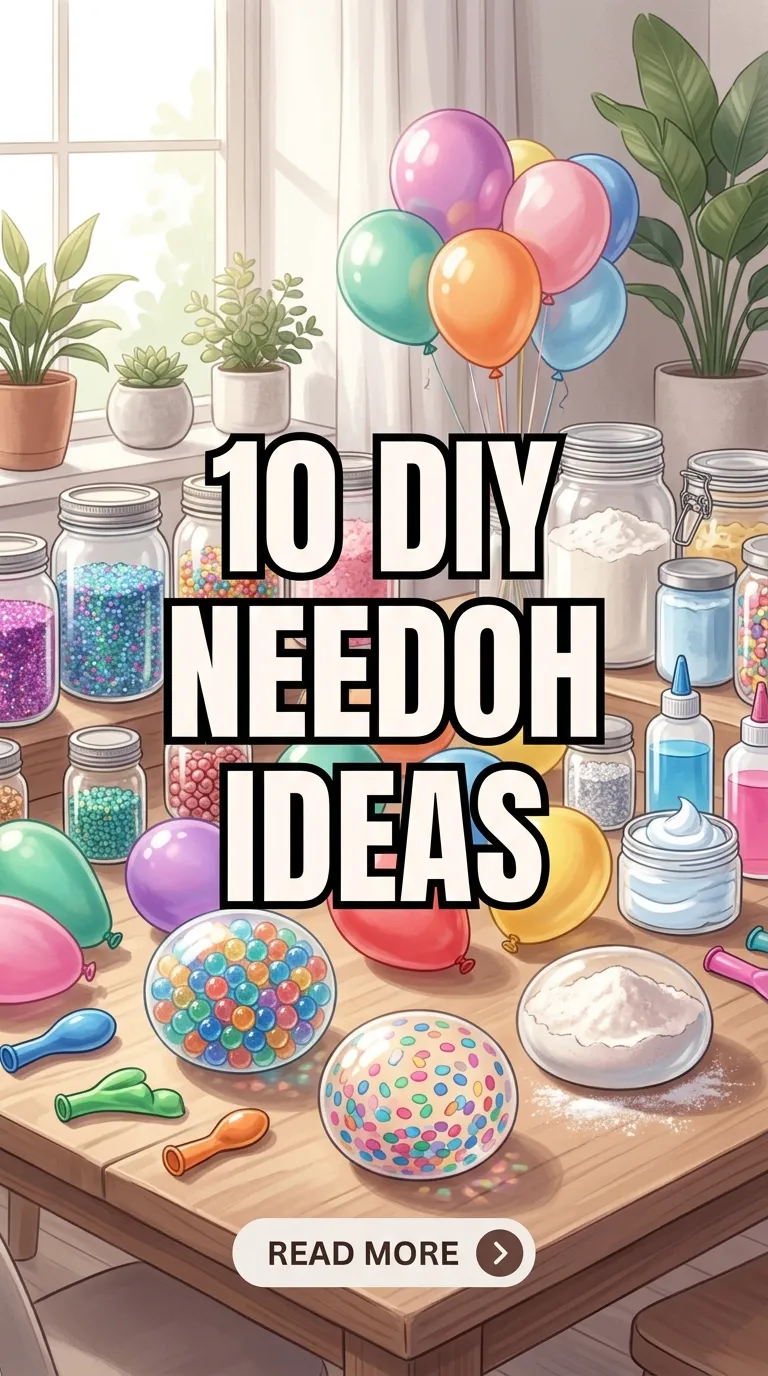 10 DIY NeeDoh Ideas