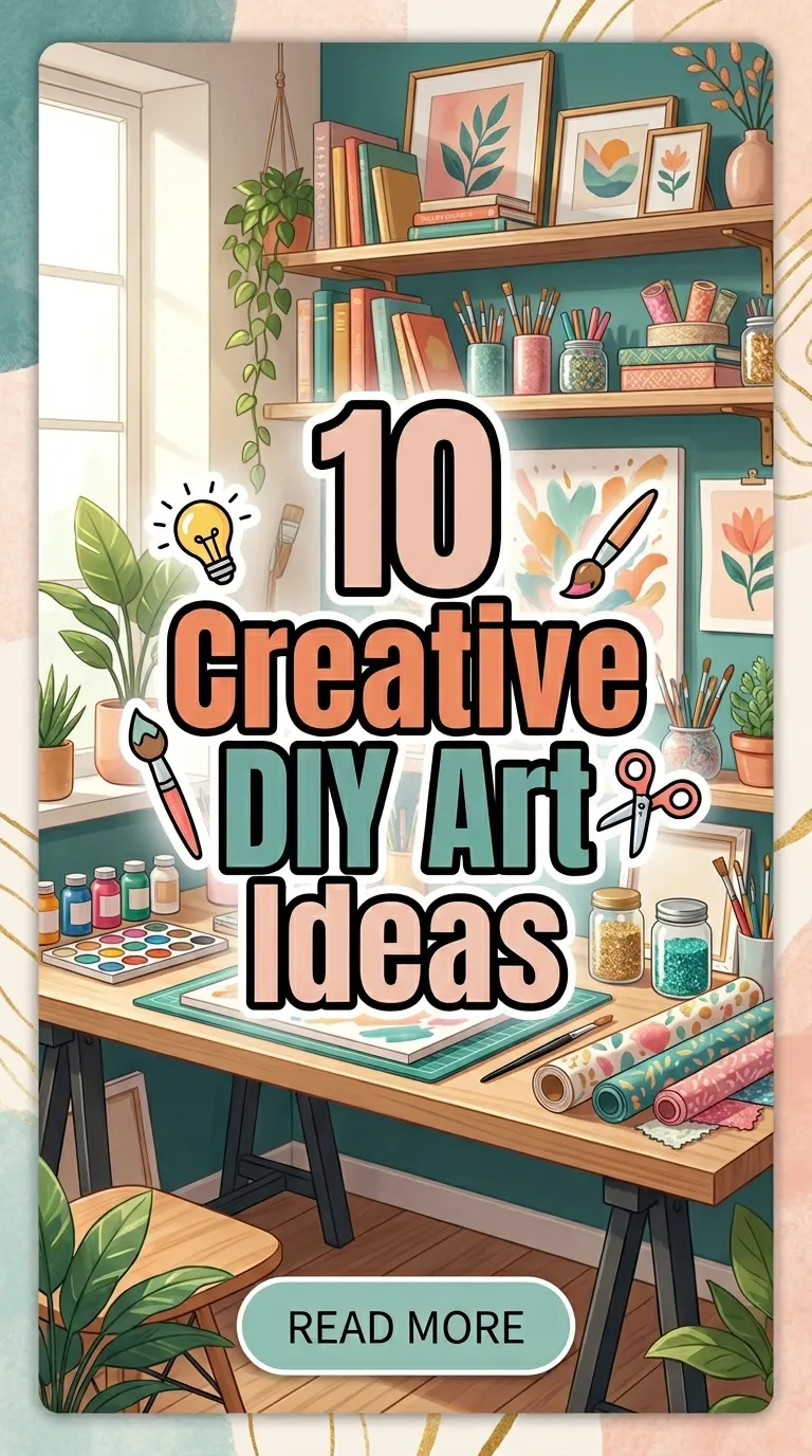 10 Creative DIY Art Ideas