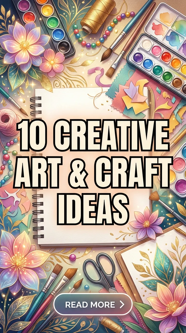 10 Creative Art and Craft Ideas