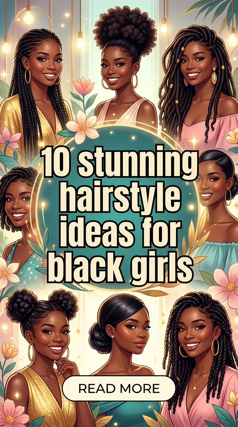 10 Stunning Hairstyle Ideas for Black Girls