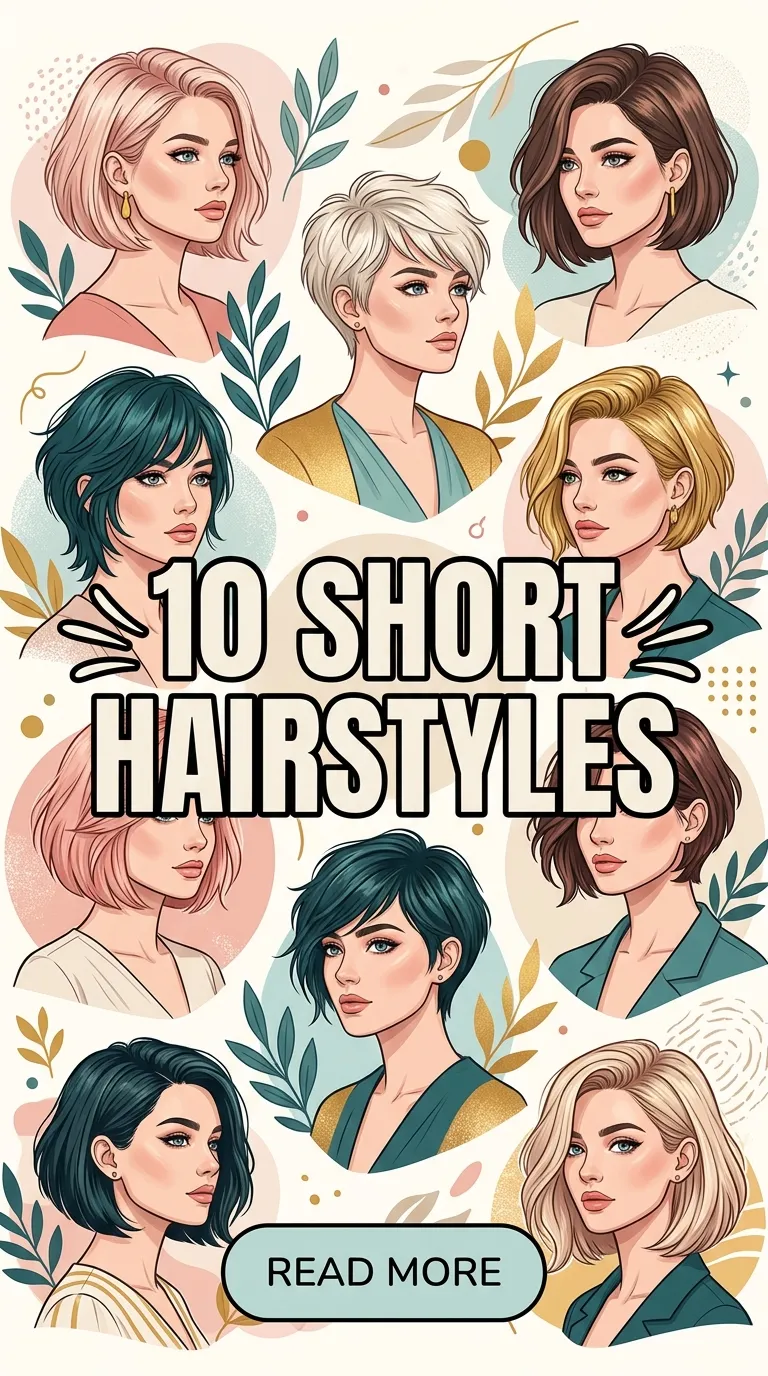 10  Short Hairstyles