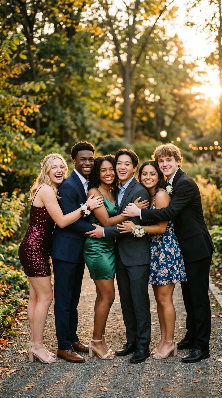 10 Homecoming Pose Ideas with Friends